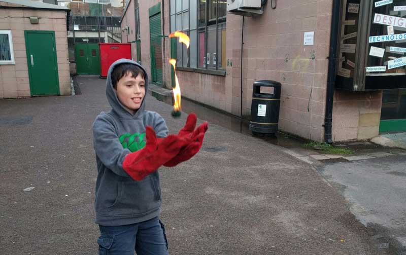 Make your own fireballs