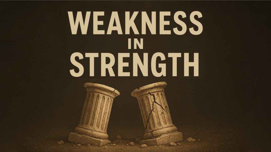 Weakness in Strength sermon series